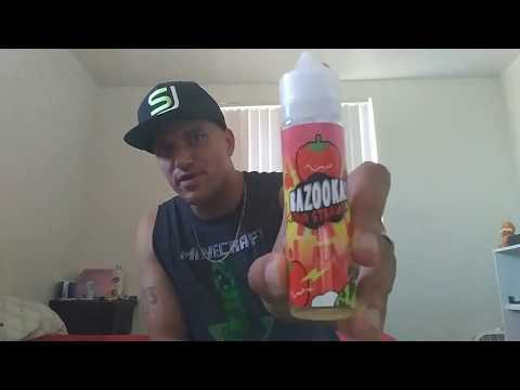 Bazooka Sour Straws Strawberry 60ml Review