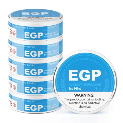 EGP Nicotine Pouches Spearmint 9MG