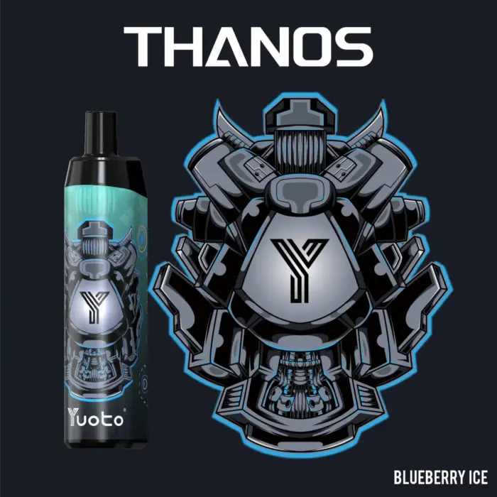 new yuoto thanos disposable vape 5000 puffs banana ice