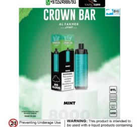 al fakher mint crown bar 8000 puffs dtl