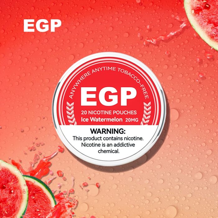 egp nicotine pouches ice watermelon 20mg