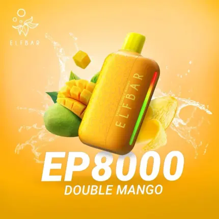 ELF Bar EP8000 Puffs Disposable Vape Double Mango