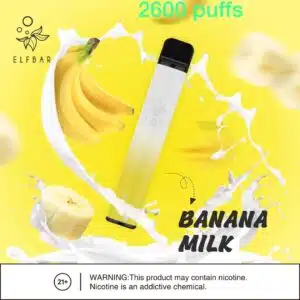 ELF Bar Vape 2600 Puffs Banana Milk
