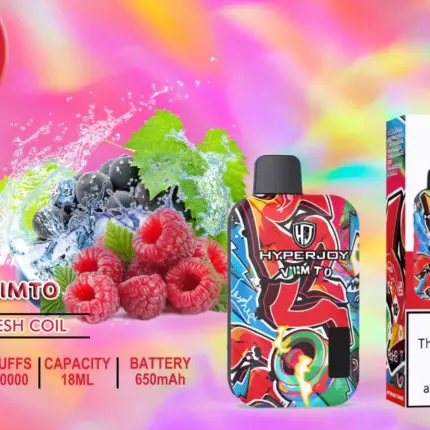 Hyperjoy 10000 Puffs Vimto