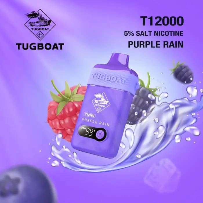 tugboat t12000 disposable vape 5% nicotine