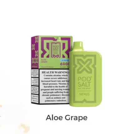 Pod Salt Nexus 6000 Puffs Disposable Aloe Grape