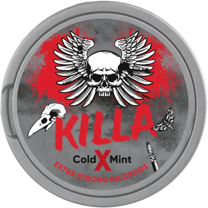 killa nicotine pouches snus cold mint