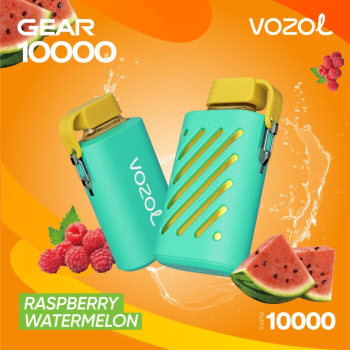 vozol gear 10000 puffs raspberry watermelon