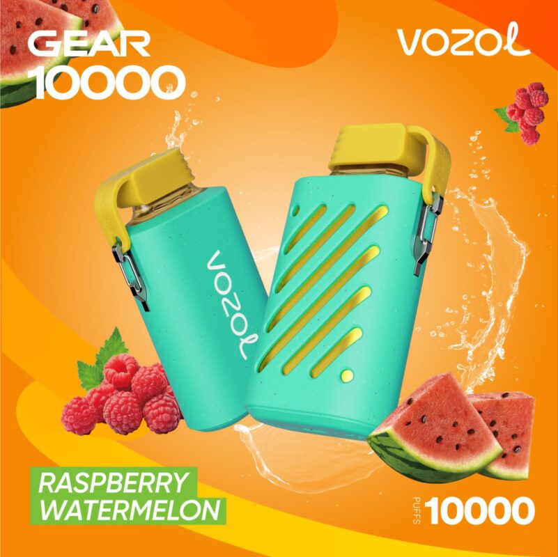 Vozol Gear 10000 Puffs Raspberry Watermelon