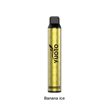 YUOTO Luscious Disposable Vape 3000 Puffs Banana Ice