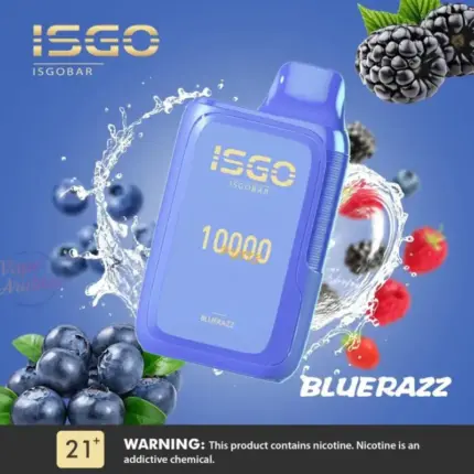 ISGO BAR 10000 Puffs Vape Blue Razz