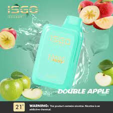 isgo bar 10000 puffs disposable vape double apple