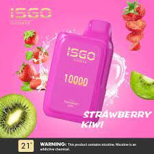 isgo bar 10000 puffs vape strawberry kiwi