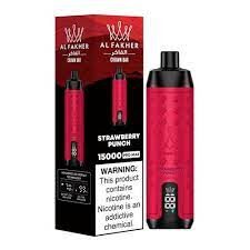 al fakher 15000 puffs vape strawberry punch