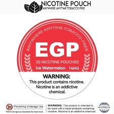 EGP Nicotine Pouches Ice Watermelon 14MG