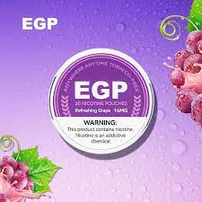 EGP Nicotine Pouches Refreshing Grape 14MG