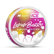 ICE Nicotine Pouches Lemon Berry 12mg