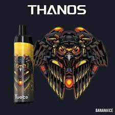 new yuoto thanos disposable vape 5000 puffs banana ice