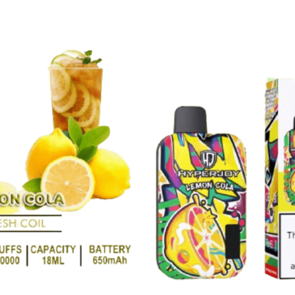 Hyperjoy 10000 Puffs Lemon Cola