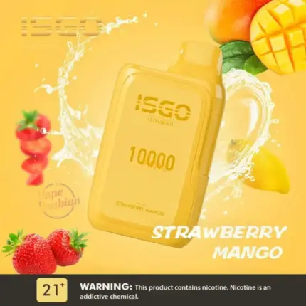 ISGO BAR 10000 Puffs Vape Strawberry Mango