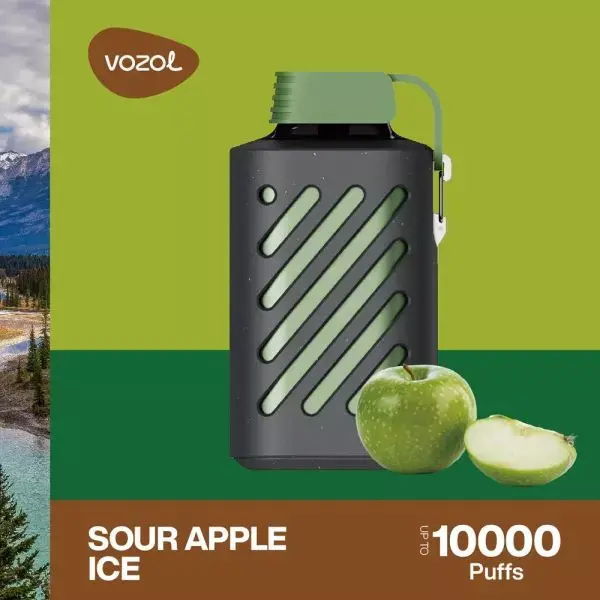 Vozol Gear 10000 Puffs Sour Apple
