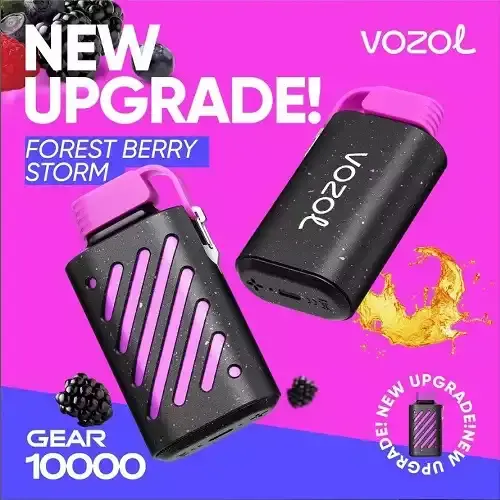 vozol gear 10000 puffs forest berry storm