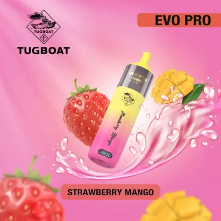 Tugboat EVO 15000 Puffs Vape Strawberry Mango