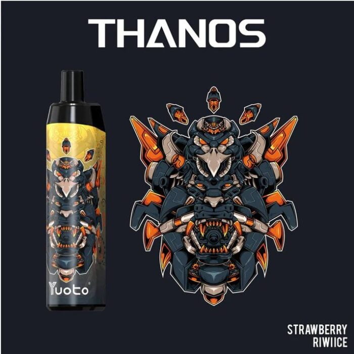 yuoto thanos vape 5000 puffs strawberry kiwi ice