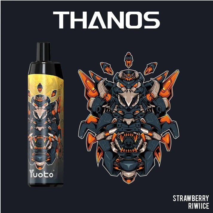 Yuoto Thanos Vape 5000 Puffs Strawberry kiwi ice