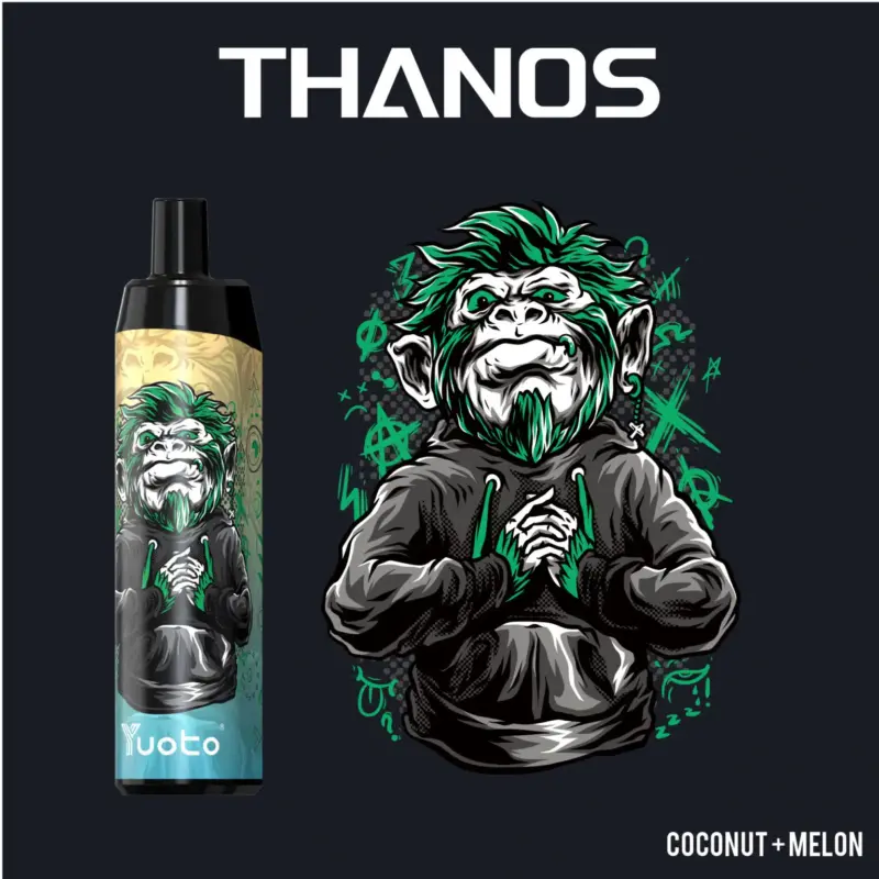 yuoto thanos vape 5000 puffs coconut melon