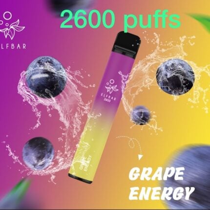 ELF Bar Vape 2600 Puffs Grape Energy