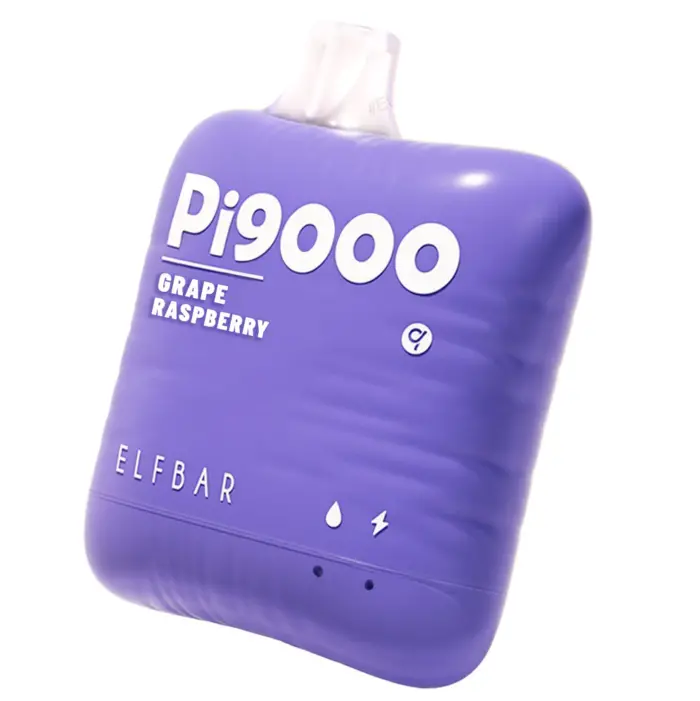 elfbar pi9000 vape grape raspberry