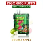 ISGO Vape 6000 Puffs Double Apple