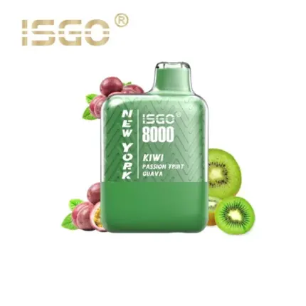 ISGO New York 8000 Puffs Kiwi Passion Fruit Guava