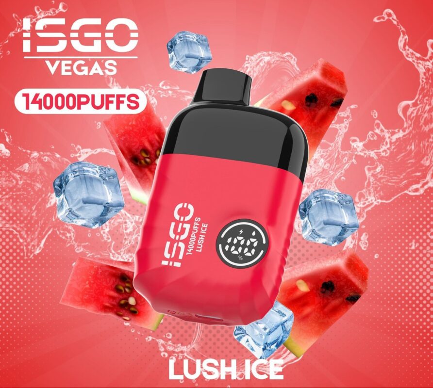 isgo vegas 14000 puffs vape lush ice