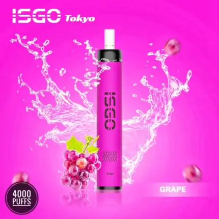 New ISGO Tokyo 4000 Puffs Grape