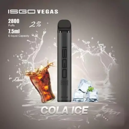 NEW ISGO VEGAS Vape 2800 Puffs Cola Ice