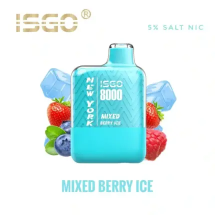 ISGO New York 8000 Puffs Mixed Berry Ice