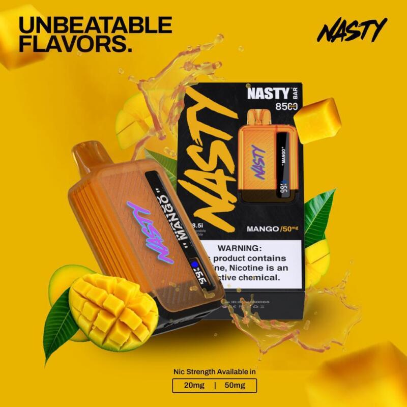 nasty vape 8500 mango