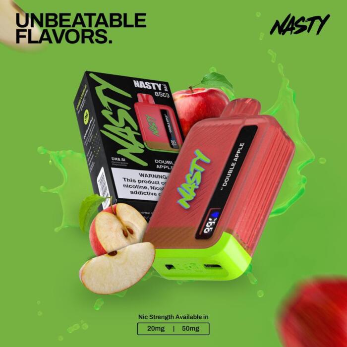 nasty vape 8500 double apple