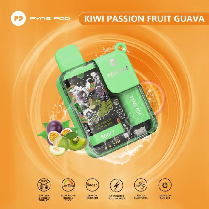 pyne pod kiwi passion fruit guava