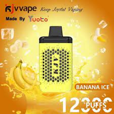 yuoto kjv 12000 puffs vape banana ice