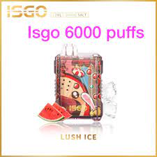 isgo vape 6000 puffs in lush ice