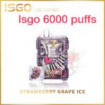 ISGO Vape 6000 Puffs Strawberry Grape Ice