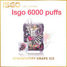 isgo vape 6000 puffs strawberry grape ice