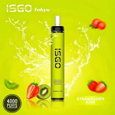 new isgo tokyo 4000 puffs strawberry kiwi