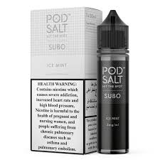 pod salt subo eliquid ice mint