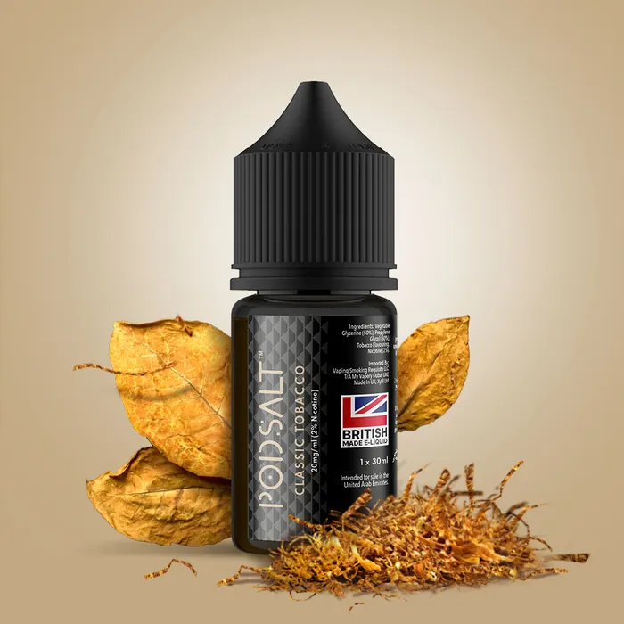 pod salt core 20mg/30ml classic tobacco