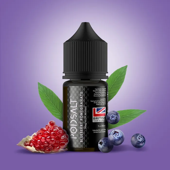 pod salt core 20mg/30ml blueberry pomegranate