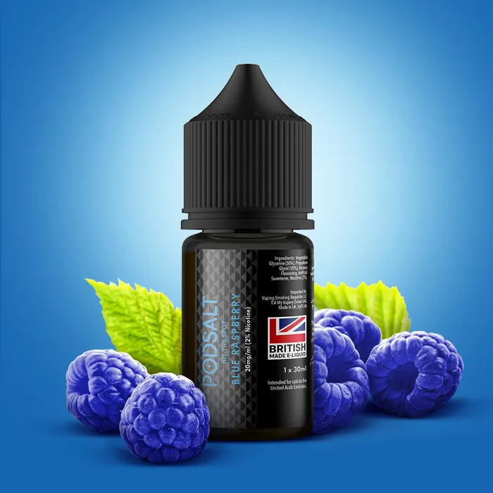 pod salt core 20mg/30ml blue raspberry